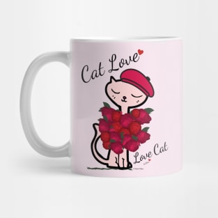 Cat Love, Love Cat Mug